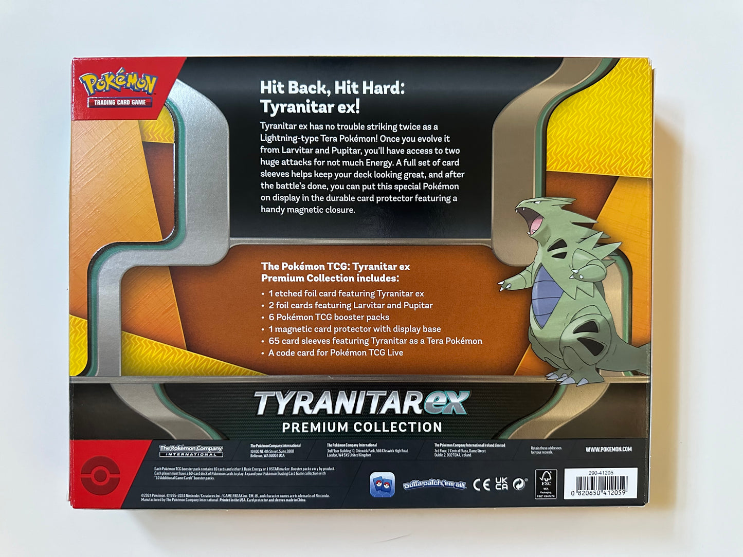 Tyranitar Ex Premium Collection