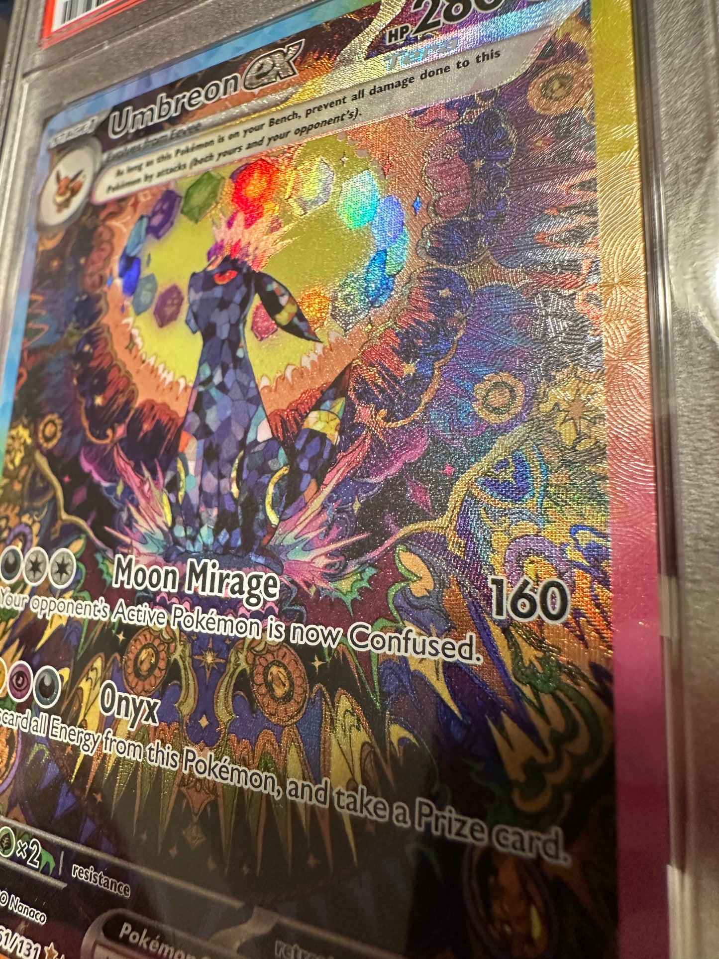 PSA 9 Prismatic Evolutions Umbreon Alt