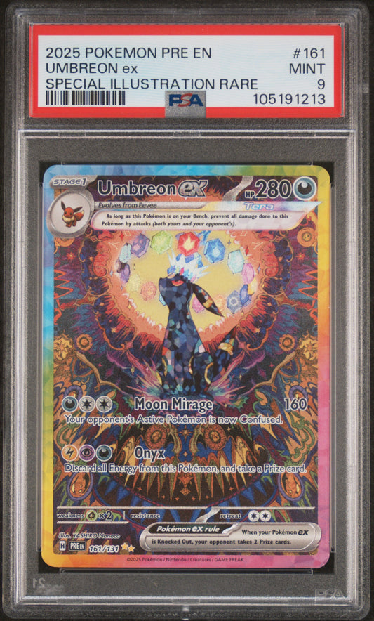 PSA 9 Prismatic Evolutions Umbreon Alt