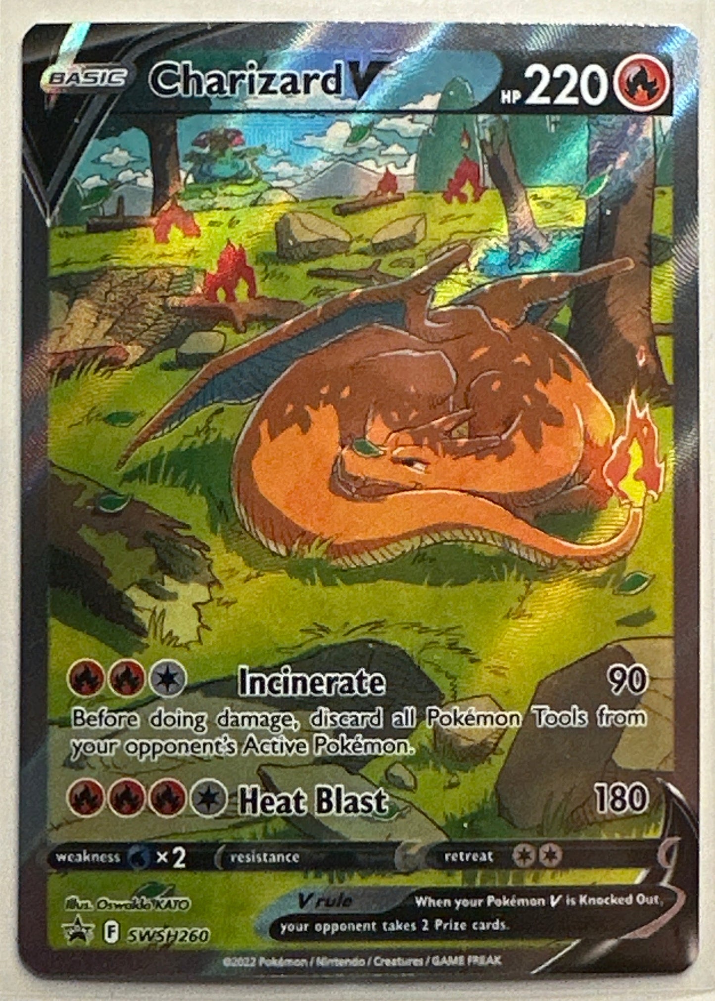 Charizard Vmax SWSH260 Charizard UPC Promo